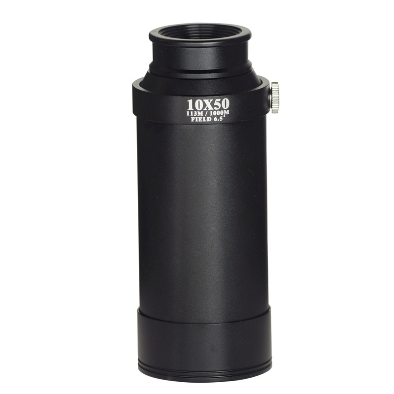 厂家直销！CY10X50夜视金属超大目镜高清高倍拉伸海盗单筒望远镜
