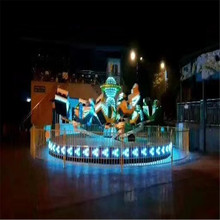 新型好玩的霹雳转盘游乐设备厂家 户外儿童转盘娱乐设施 机械设备