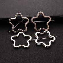 厂家钥匙圈铁环异形钥匙扣梅花形五角星爱心椭圆苹果形平圈夸境