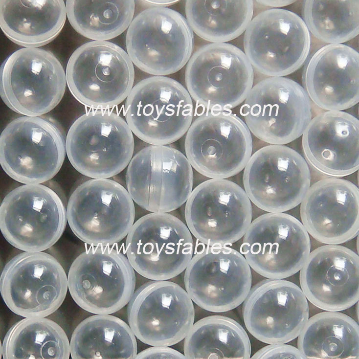 32mm全透明扭蛋壳 糖果壳 玩具壳 塑料壳 塑料胶囊 capsule