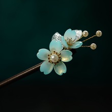 新款原创设计发簪步摇流苏钗子汉服配饰古风头饰簪子地摊产品批发