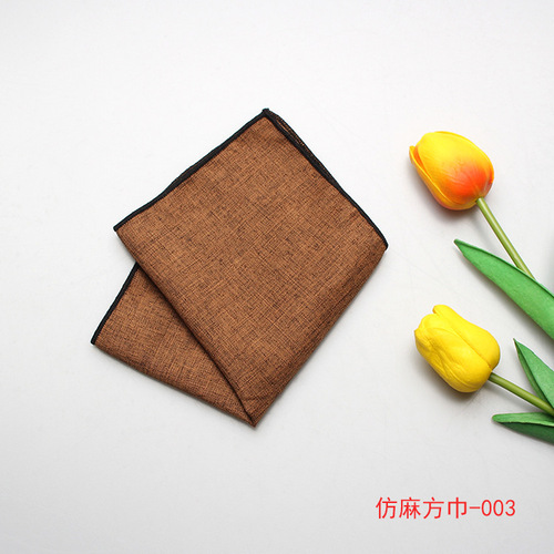 Shengzhou factory directly supplies men's pocket squares, fashionable gentleman's formal suit pocket squares wholesale