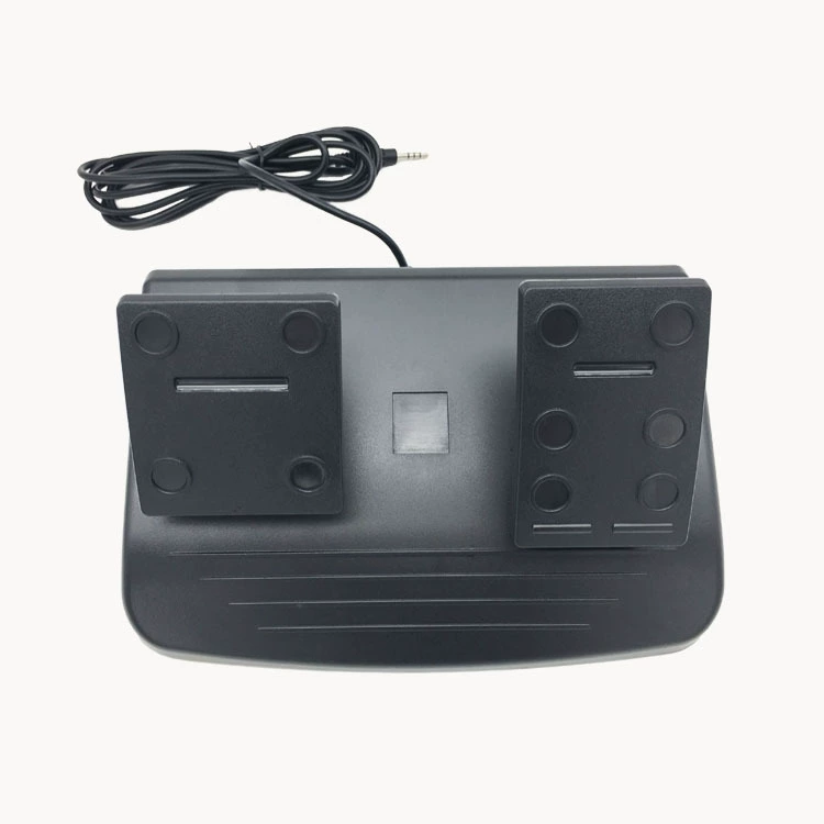 Factory sales X-One/PC two-in-one game steering wheel vibration PS2 computer