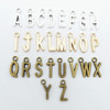 Retro metal accessory with letters, English letters