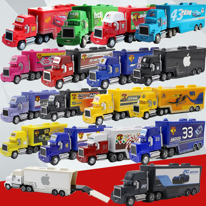 57 Cross-Border Mixed Batch Cars Uncle Mai Container Truck Kidsren's Toy Car Model Ornaments Racing Car