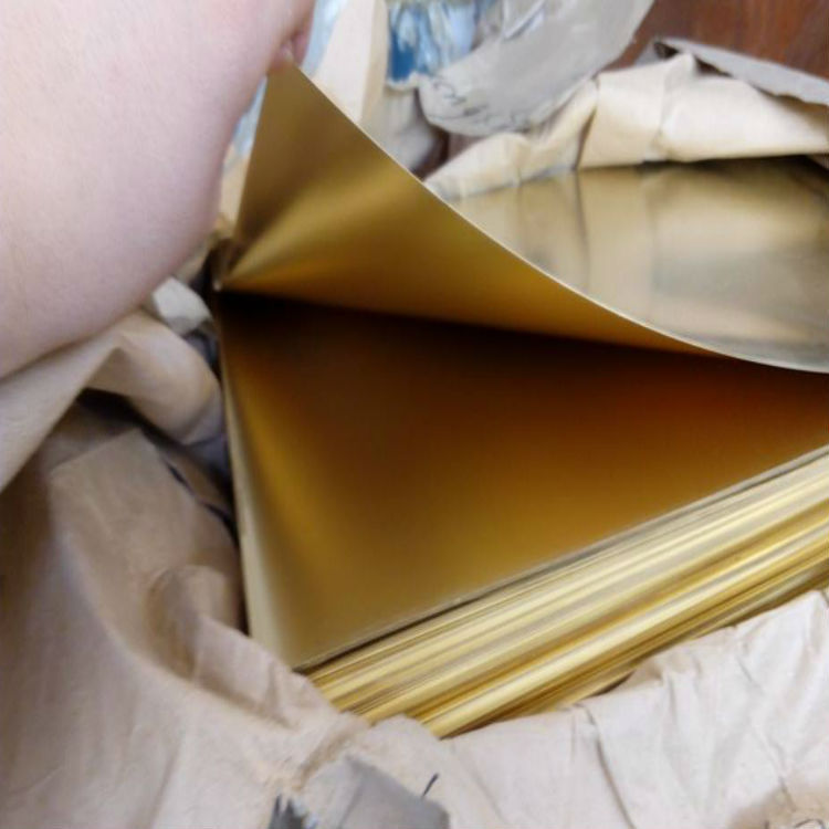 导电纯黄铜棒板CuZn5卷线2.0220黄铜板H96黄铜管铜带厂家供应多种