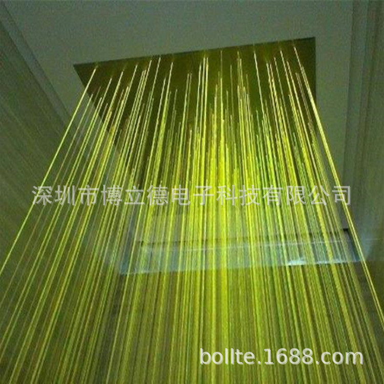 Water Curtain Production and Installation Waterfall Fiber Optic Pull Cord Water Curtain Waterfall Water Curtain Installation