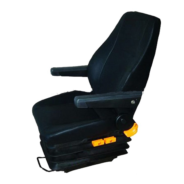 Asiento de amortiguación de airbag de suspensión de camión doble reposabrazos asiento del conductor