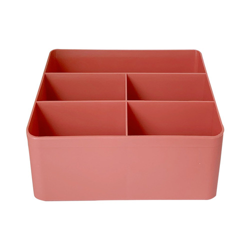 Ins Internet celebrity simple desktop storage box student dormitory cosmetics storage box cotton swabs makeup cotton sundry storage