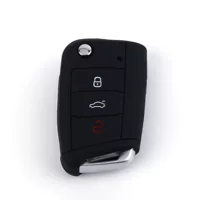 Подходит для Skoda Octavia Super Kodiaq GT Komik Korok чехол для крышки ключа силиконовый мешок для ключа Lingdu