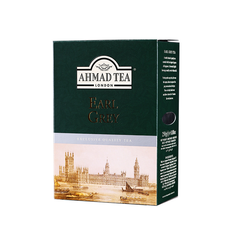 British imported AHMAD Yaman tea Earl Black Tea 250g loose tea box imported bergamot Black Tea Tea