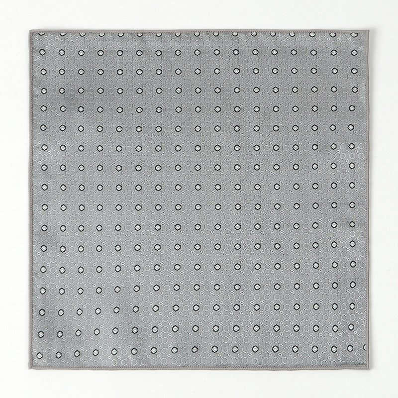 Corbata de hombre bufanda cuadrada pequeña al por mayor moda coreana de todo fósforo tendencia retro bordado patrón traje bufanda de bolsillo