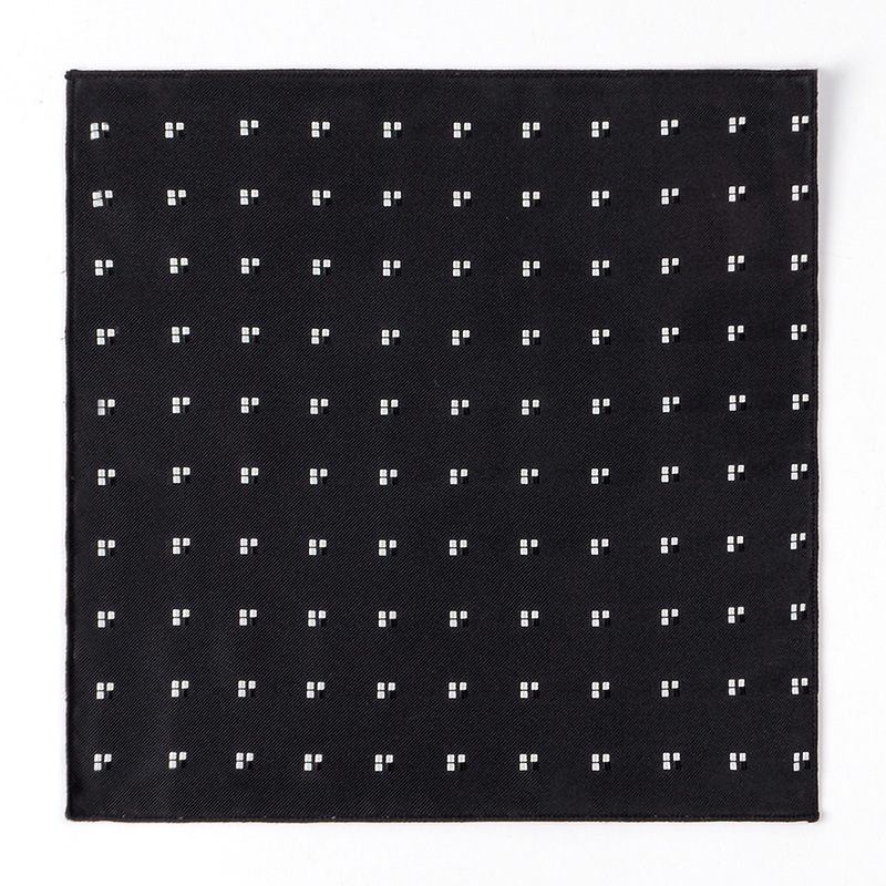 Corbata de hombre bufanda cuadrada pequeña al por mayor moda coreana de todo fósforo tendencia retro bordado patrón traje bufanda de bolsillo