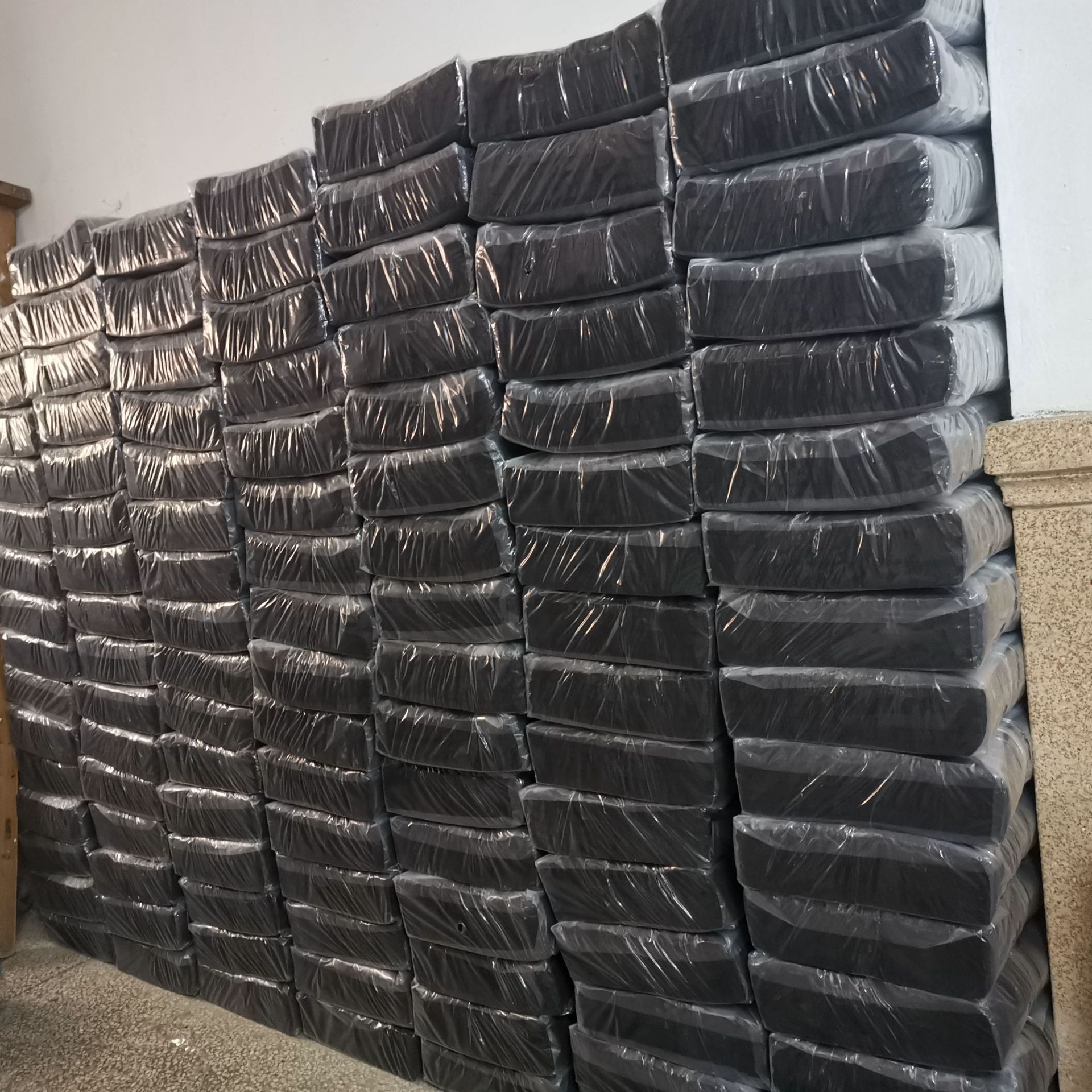 2CM黑色口罩包边带7070弹力口罩包边条1.5松紧包边布黑白现货批发