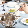 瑞士Kisag湯勺漏勺套裝輕奢家用火鍋店加厚304不鏽鋼火鍋勺防燙