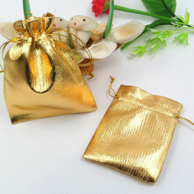 7*9金银袋 金银首饰袋 礼品饰品袋 喜糖包装袋  喜庆包装巧克力