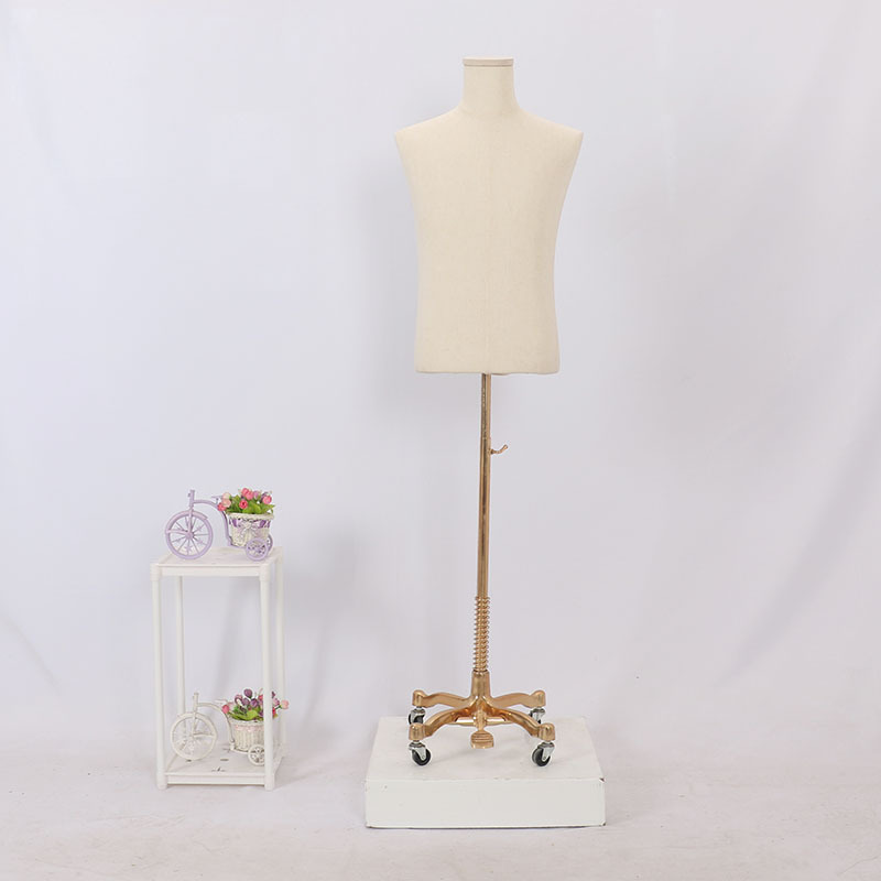 Maniquí de lino de medio cuerpo para hombre adulto, para tienda de ropa, para vestidos de novia, perchero para ropa, perchero para pantalones, perchero para zapatos, cabeza de maniquí image 20