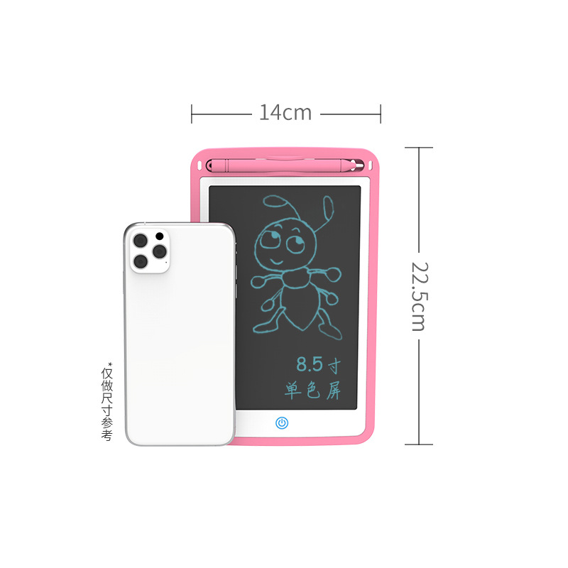 Pan Write Children's Electronic Drawing Board LCD Handwriting Board Drawing Board Stationery Toy Portable Gift LCD Writing Board