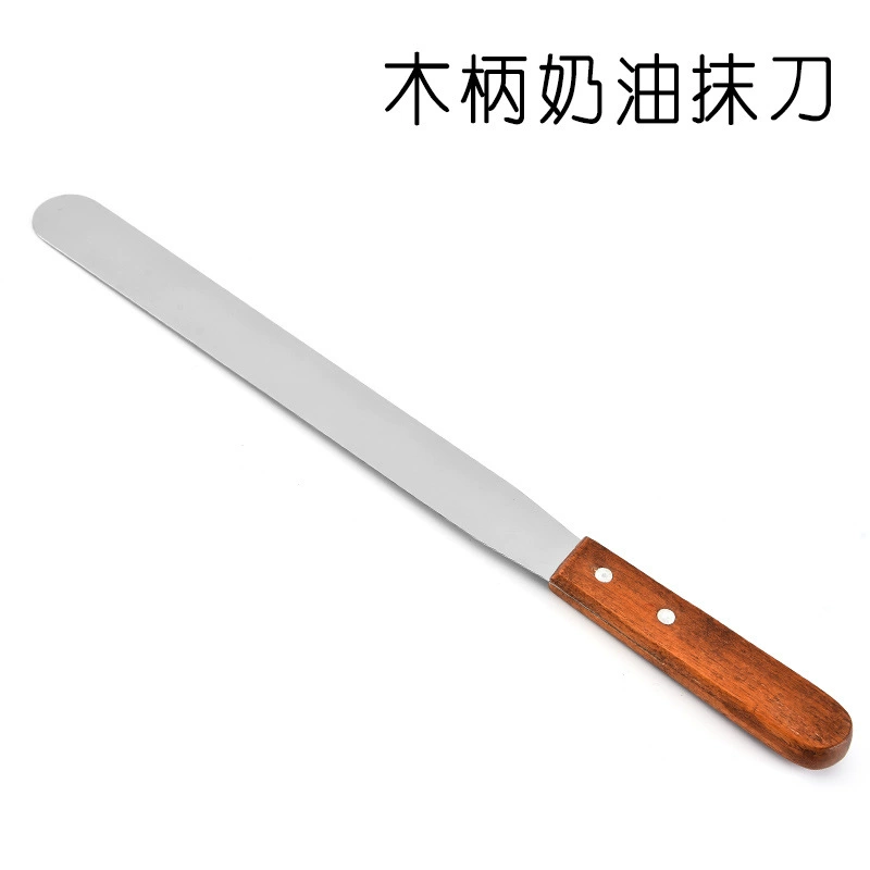 Кремовый скребок из нержавеющей стали, увеличенная толщина