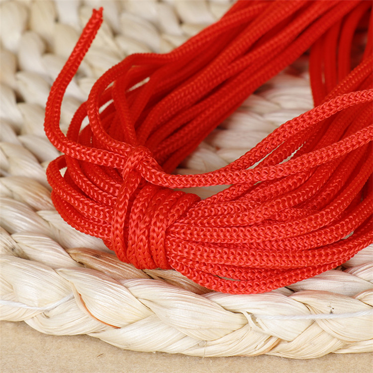 红绳编织线diy手链项链吊坠挂绳手工材料线绳子中国结线股线塔线