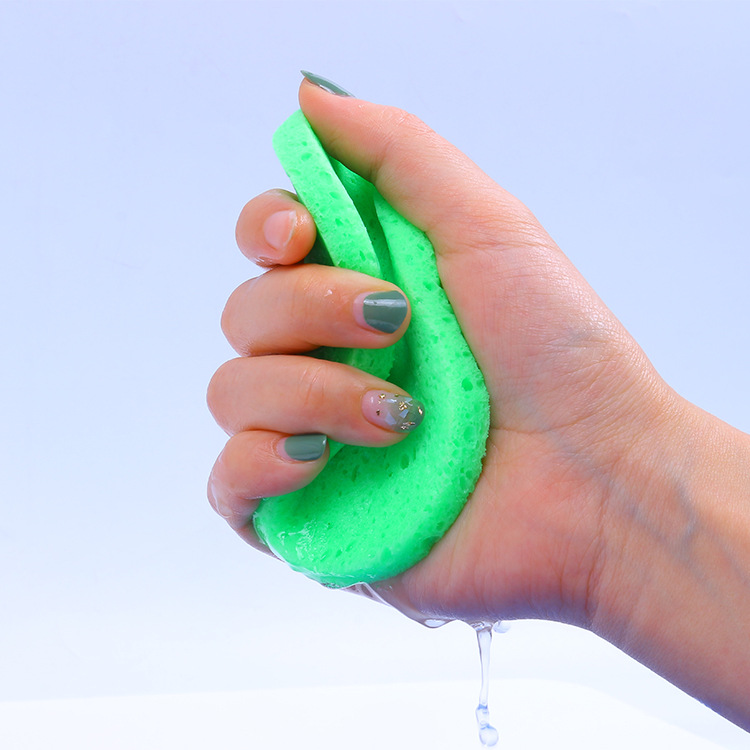 Comercio exterior transfronterizo Venta caliente ronda 50 piezas multi-estilo opcional esponja de celulosa limpieza algodón pulpa de madera algodón cara lavado soplo