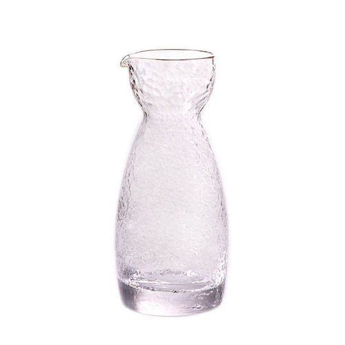 Japanese sake jug white wine cup set transparent glass household eagle mouth ice wine jug plum wine jug fruit wine cup wine set