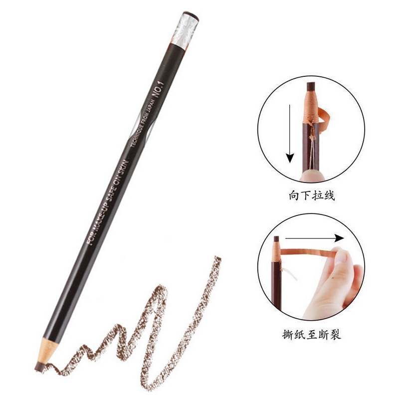 1818 desgarrar la línea de dibujo de cejas dibujo de dibujo de cejas diseñado especial impermeable duradero no decoloración no mancha anti-hemp