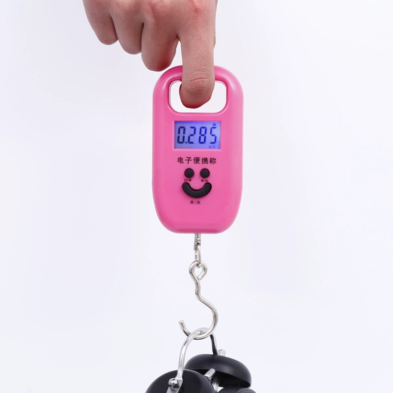 Новые небольшие электронные весы бытовые весы для багажа экспресс-весы Крюк весы портативные ночной рынок стойло портативные весы оптом