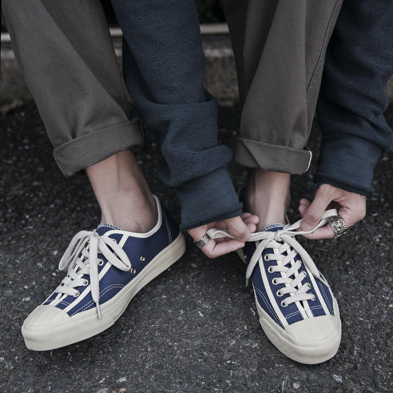 Japan Okayama Japanese Canvas Shoes for Men and Women Yamamoto Style vintage Kurumi vintage Vulcanized Shoes Japan Okayama Japanese Canvas Shoes for Men and Women Yamamoto Style vintage Kurumi vintage Vulcanized Shoes