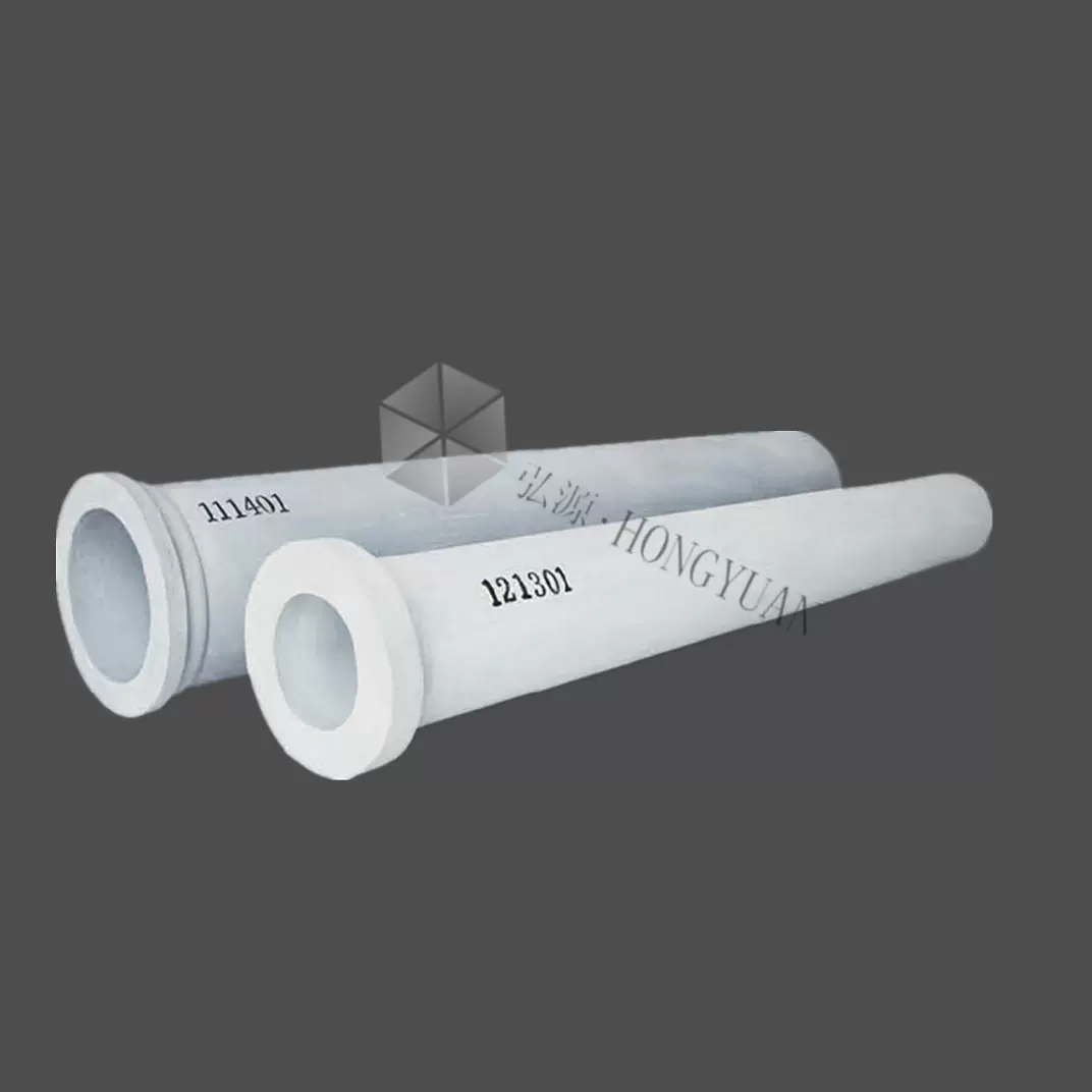 低压铸造配件陶瓷升液管，轮毂铸造用升液管