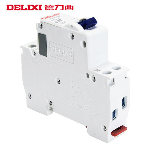 Delixi household small circuit breaker DPN single chip 1P double in and double out 16A 20a 32A smart air switch