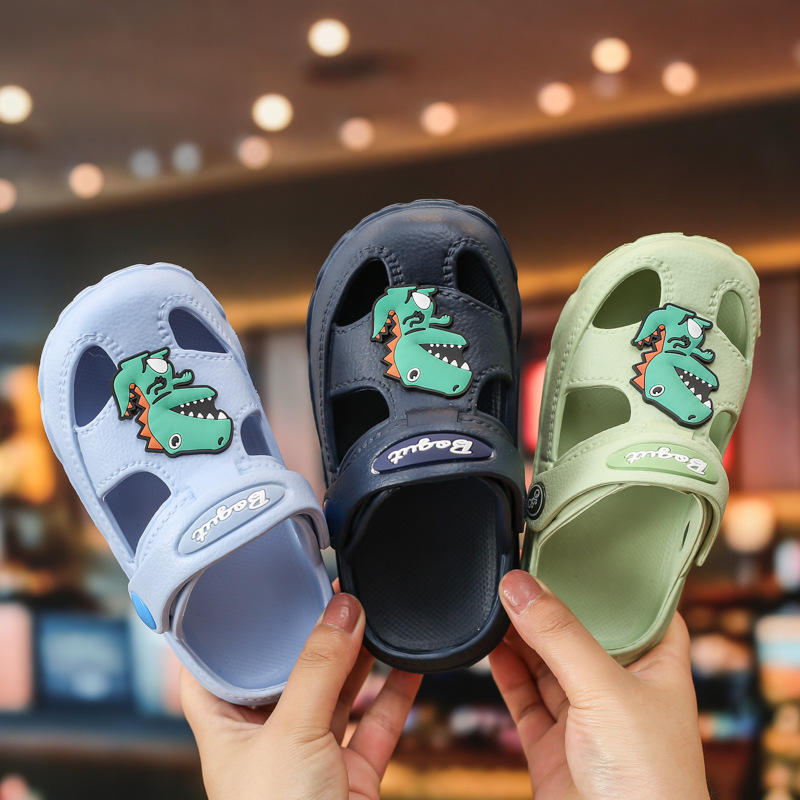 【Super Value Special Price】Dinosaur Cartoon Children's Shoes Kids' Beach Clogs Sold Out, No Restock 1