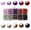 Glossy round beads from pearl, 4mm, 6mm, 8mm, Amazon