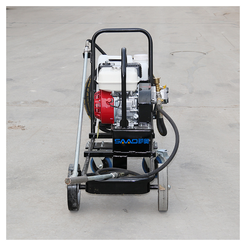 Sao pequeña mano empuje esparcidor de asfalto caliente pavimento esparcidor de gasolina esparcidor de asfalto de emulsión de tierra