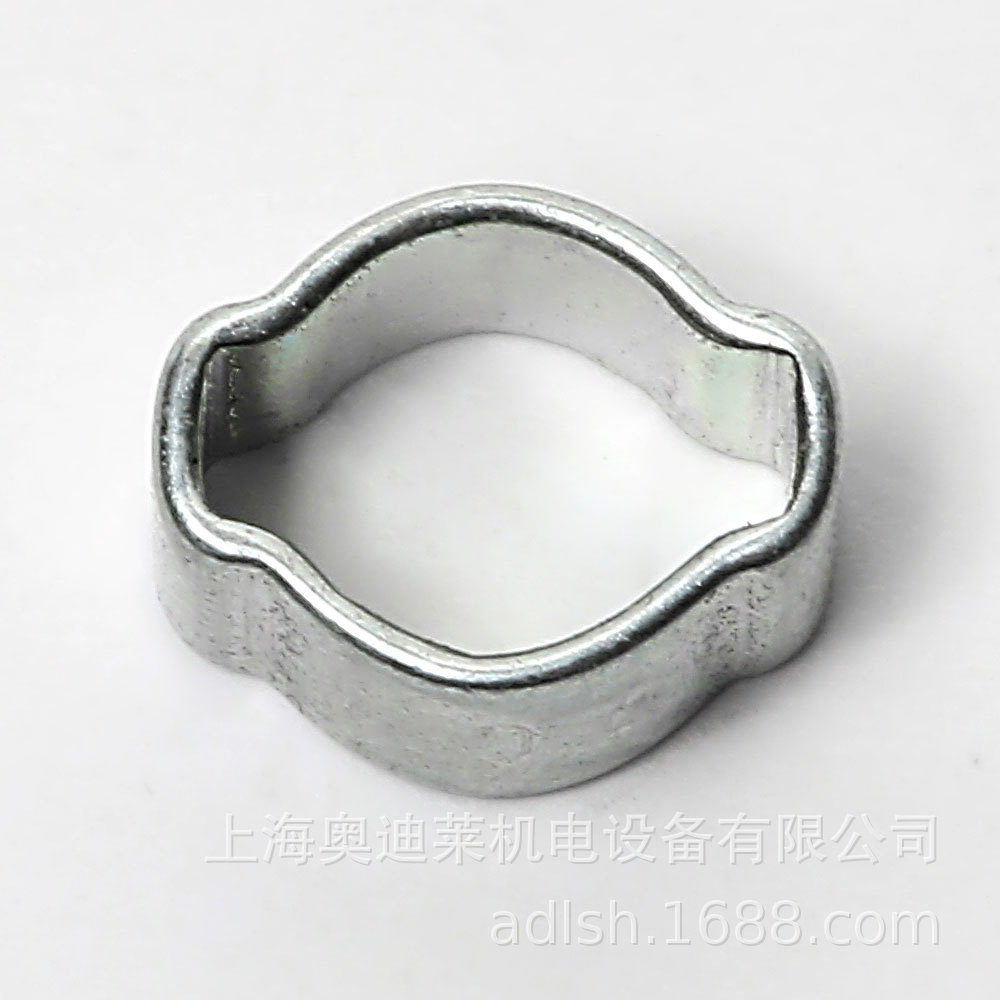 304不锈钢双耳喉箍两耳抱箍安防监控卡箍煤气管夹汽修管箍快装头