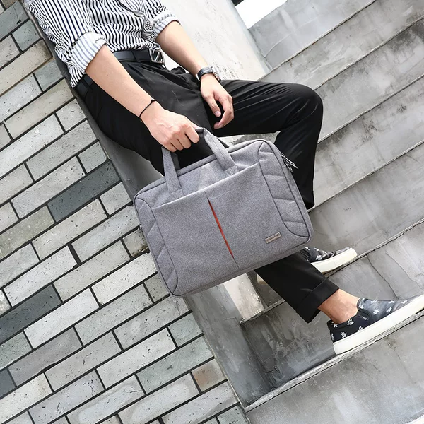 Oxford Briefcase 14 inch Computer Bag Quality Document Conference Bag Simple Lightweight Fashionable Shoulder Crossbody Business Bag