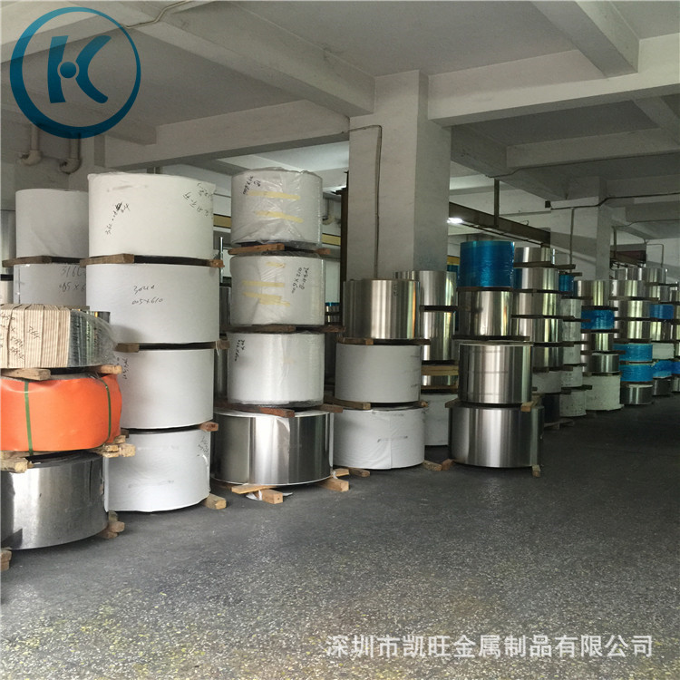 SUS410、420、430不锈钢卷带0.2 0.3 0.5mm不锈铁皮铁片 整平切片