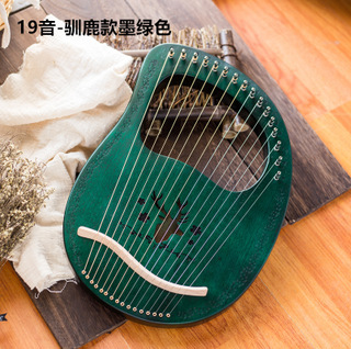 Single-board 16-tone lyre 19-tone Harp 10-string 7-string lyre instrumento musical portátil lyre piano fábrica al por mayor