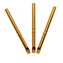 金属件表面镀真金电子五金制品表面处理电镀金产品镀层