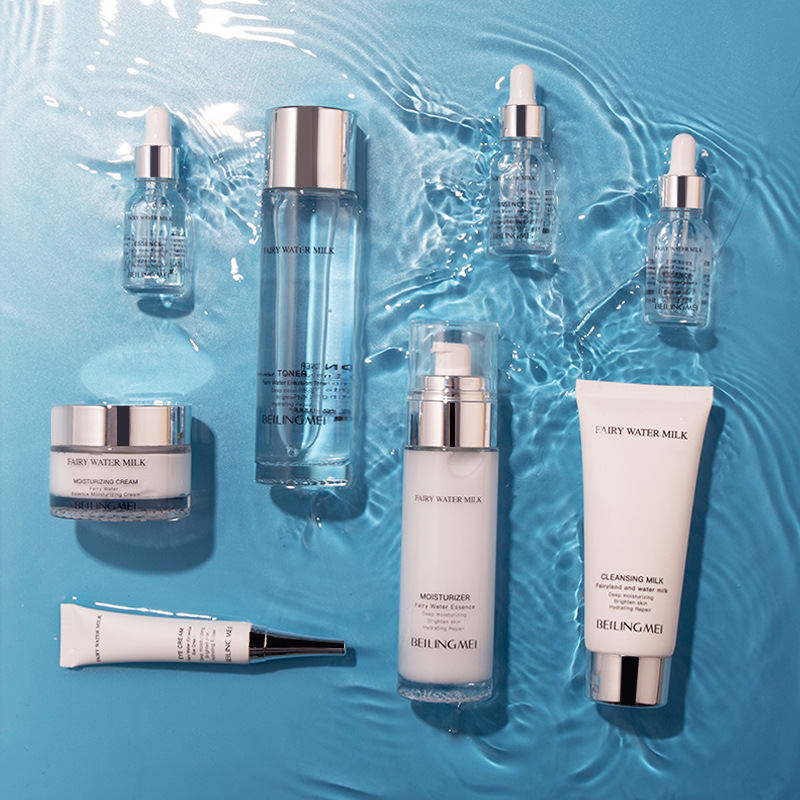 Bei Lingmei Time Water Lotion Juego para el cuidado de la piel rejuvenecedor Hidratante e hidratante Cuidado facial Juego de ocho piezas image 4