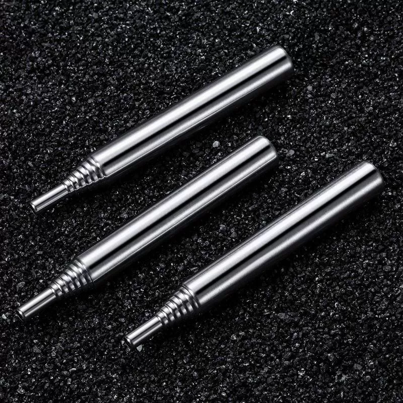 Outdoor Camp Fire Tools Convenient Stainless Steel Polying Fire Broken Blow Fire Beet Pocket Bellow