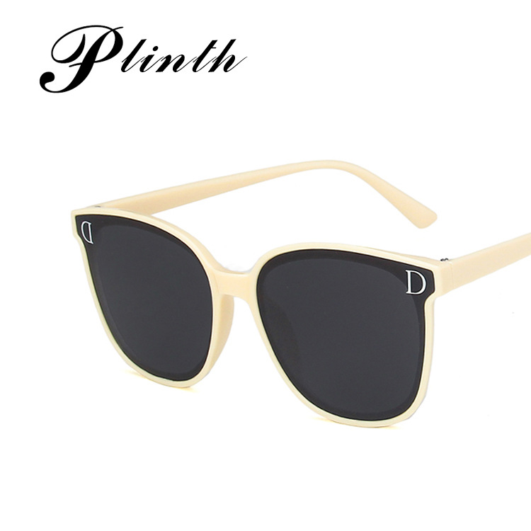 Fashion Street Style Personalized Internet Celebrity Sunglasses 2020 New Trendy Women's Large Frame Plain Black Frame Sunglasses Korean Style Glasses Fashion Street Style Personalized Internet Celebrity Sunglasses 2020 New Trendy Women's Large Frame Plain Black Frame Sunglasses Korean Style Glasses
