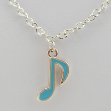 音符坠长款项链  韩版项链2023 明星同款项链 爆款毛衣链欧美项链