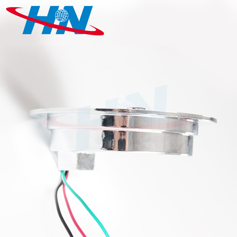 Luz Trasera de Freno para Camión, Remolque y Automóvil, 12V 24V 24LED, Electrochapada, Impermeable y Antivaho