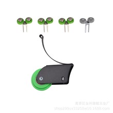 衣柜滑轮移门轮趟门轮橱柜轮推拉门轮橱柜内配件喷油外壳608/629