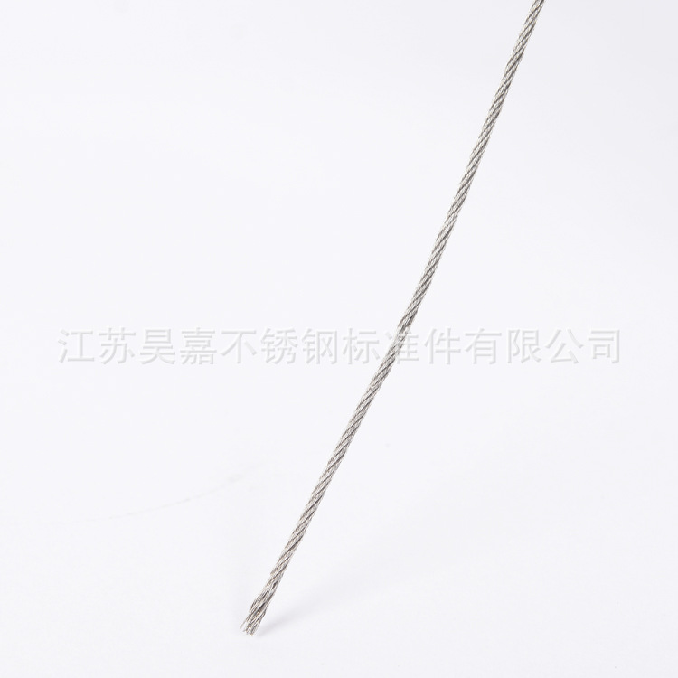 供应  304  不锈钢丝绳  结构 7x7  直径 1.2mm  1.5mm
