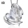 Necklace, universal crystal pendant, European style, simple and elegant design, wholesale