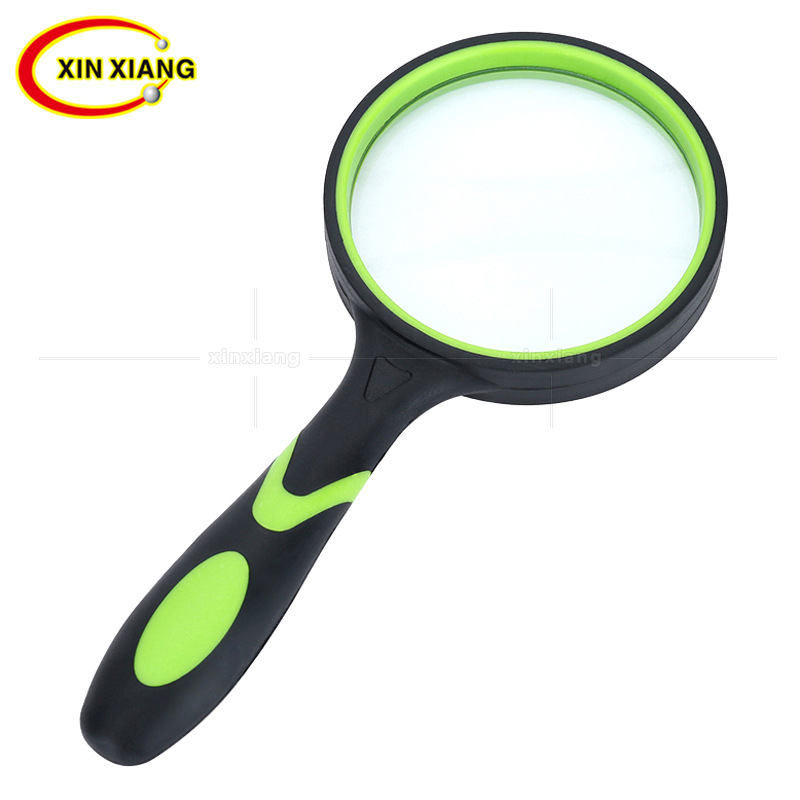 Big glass two-color rubber lens