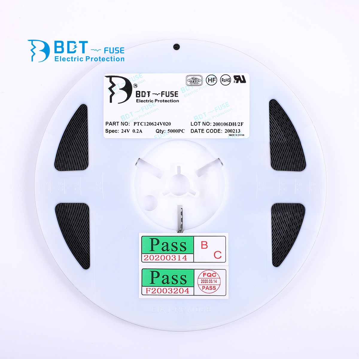 1206-016 1206 0.16A 16V24V30V 1206贴片自恢复保险丝BDT品牌UL