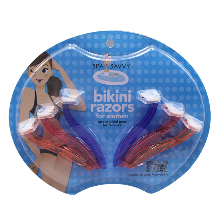 Ningbo factory supply travel standing portable bikini razor hotel hotel bath wholesale